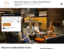 Tablet Screenshot of hotelpur.com
